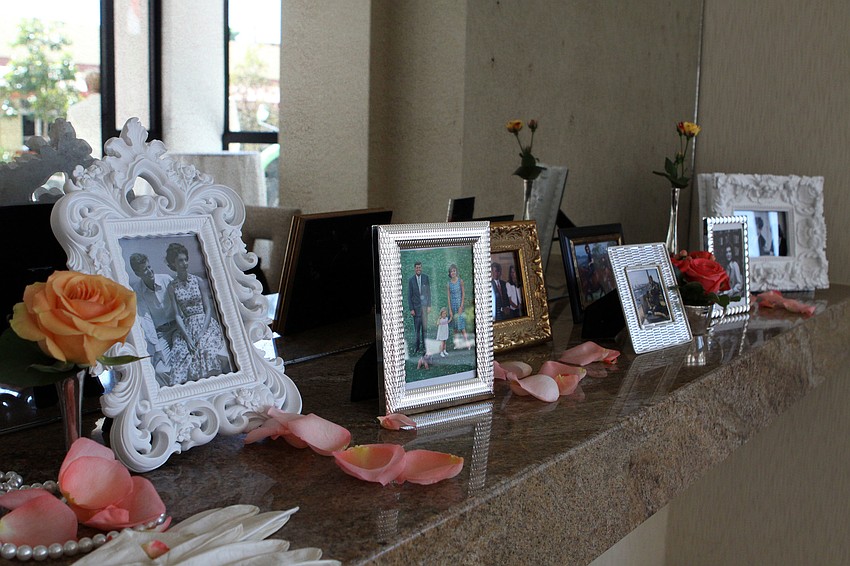 Lauren Walsh decorated The Francis with framed pictures of the Kennedys.