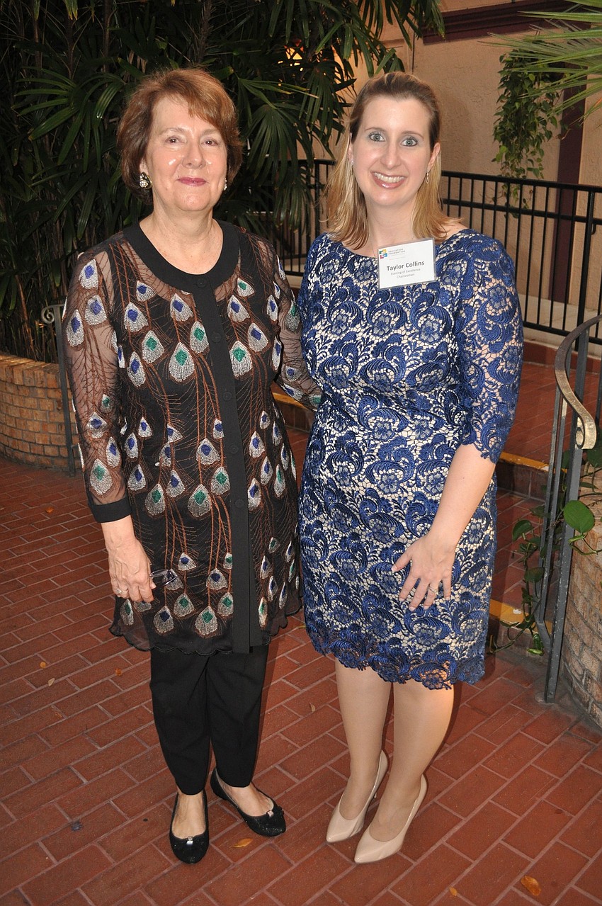 Susan Scott, executive director, and chairwoman Taylor Collins