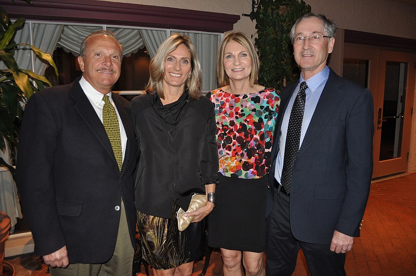 Guy Della Penna, Sharon Nizolek with Kristi and Ron Hadam