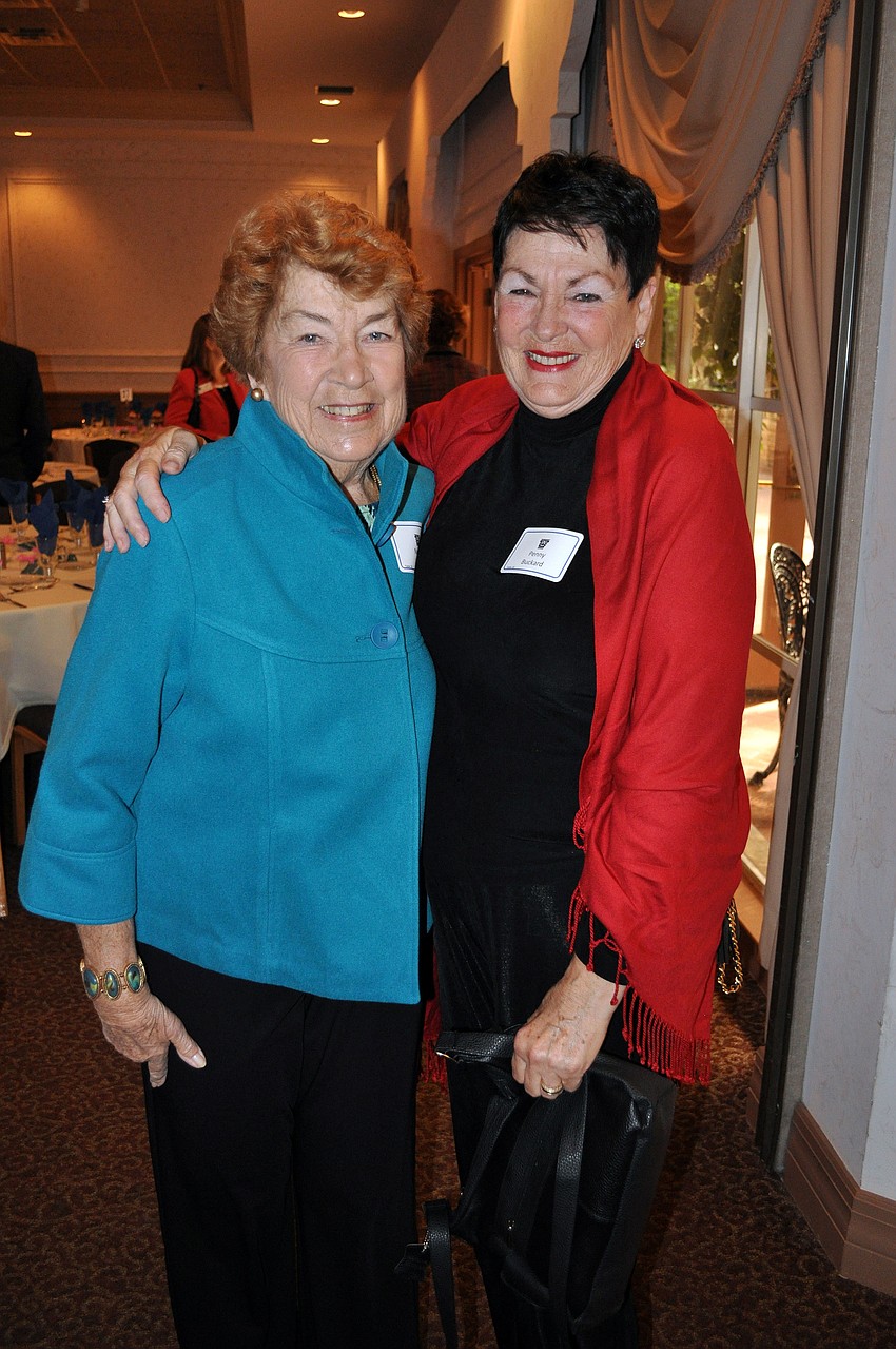 Nancy Joyce and Penny Buckard