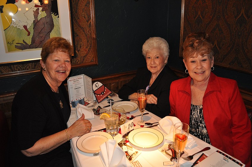 Judy Snodgrass, Lenna Nonnamaker and Sue Bania