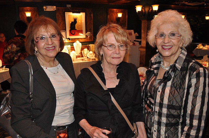 Sandra Burkin, Nancy Wilde and Lee Levins