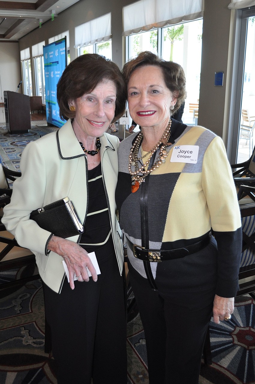 Suzanne Cohan and Joyce Cooper
