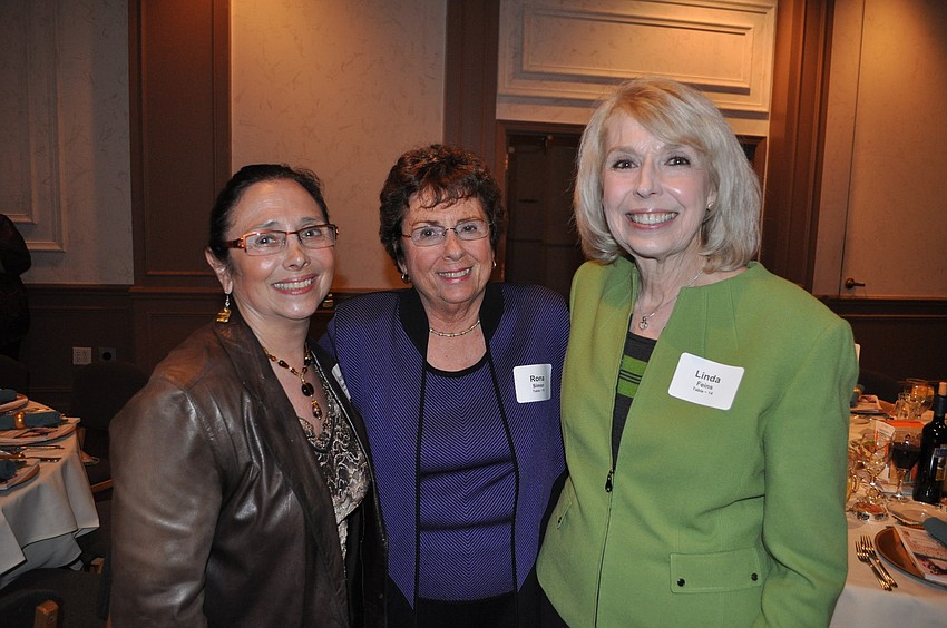 Ann Friedman, Rona Simon and Linda Feins