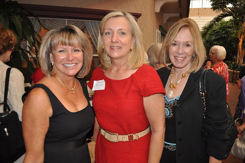 Gail Hruby, Donna Barcomb and Sandy Strom