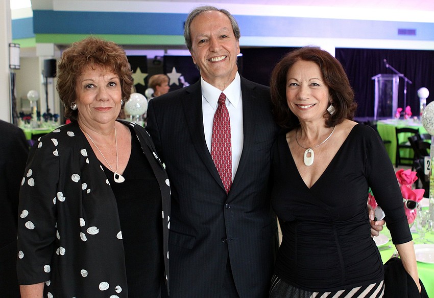 Rosemary Martin with Peter and JoAnn Campisi