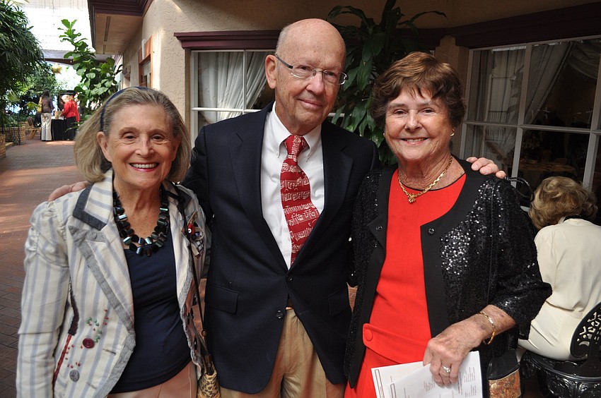 Barbara Morrison with Dick and Joan Kingsbury