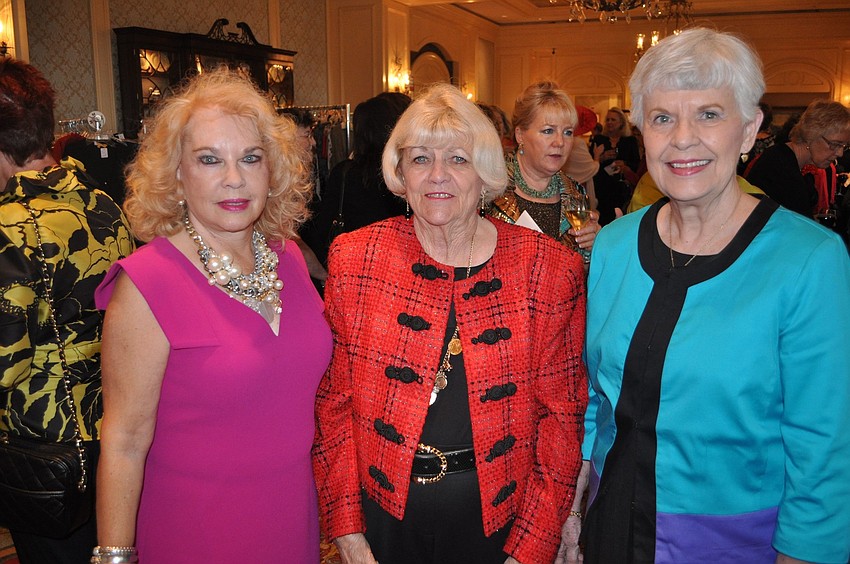 Marcia Wharton, Lynn Farrell and Sibyl Hardeman