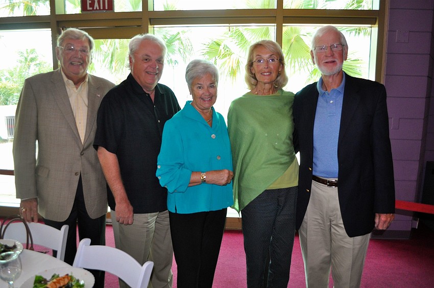 Ed Baran, John Baran, Pam Baran with Diane and Robert Oâ€™Connor