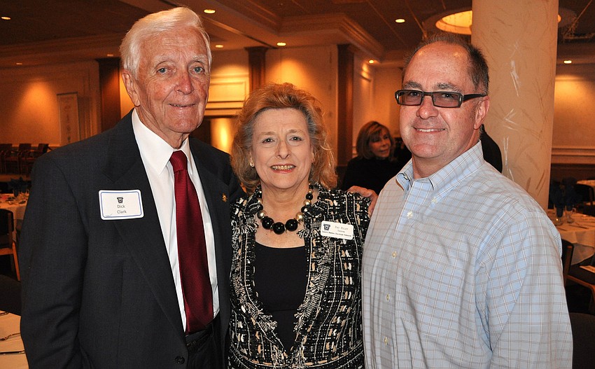 Dick Clark, Pat Riley and Dr. Kirk Voelker