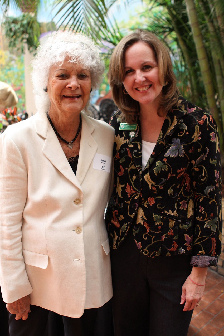 Janet Hunter and Melissa Burtless