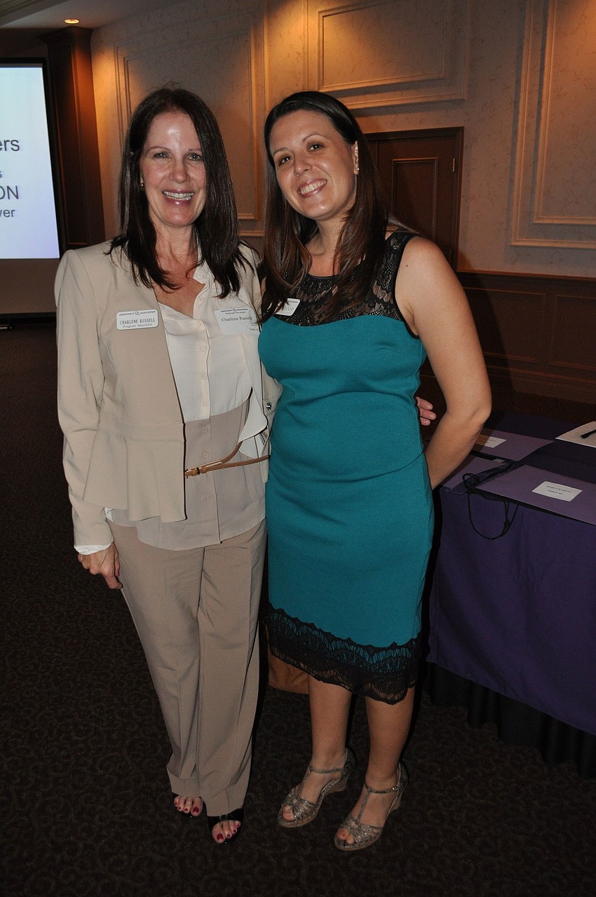 Charlene Russell and Katie Hood