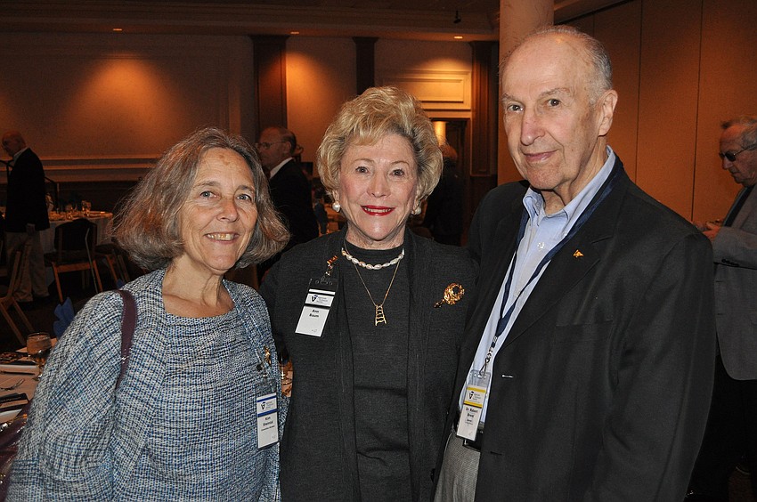 Kim Sheintal, Ann Baum and Dr. Robert Brent