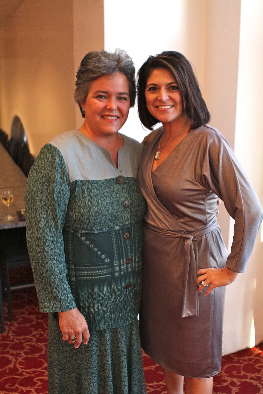 Sheila Vincent and Denise Ellison