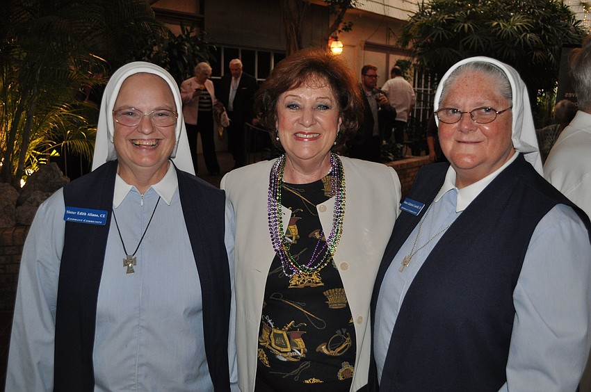 Sister Edith Aliano, Mary Lemay and Sister Gilchrist Cottrill