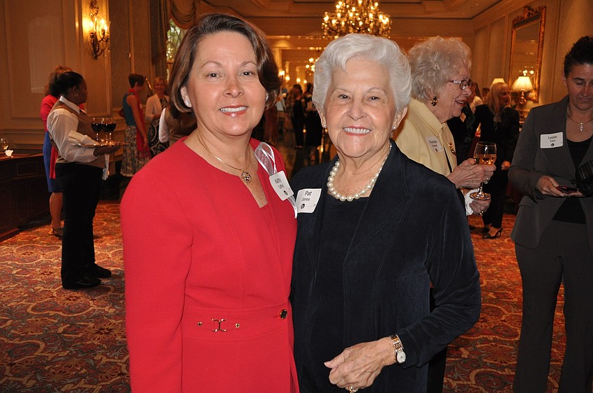 Kathy Coffey and Pat Jones