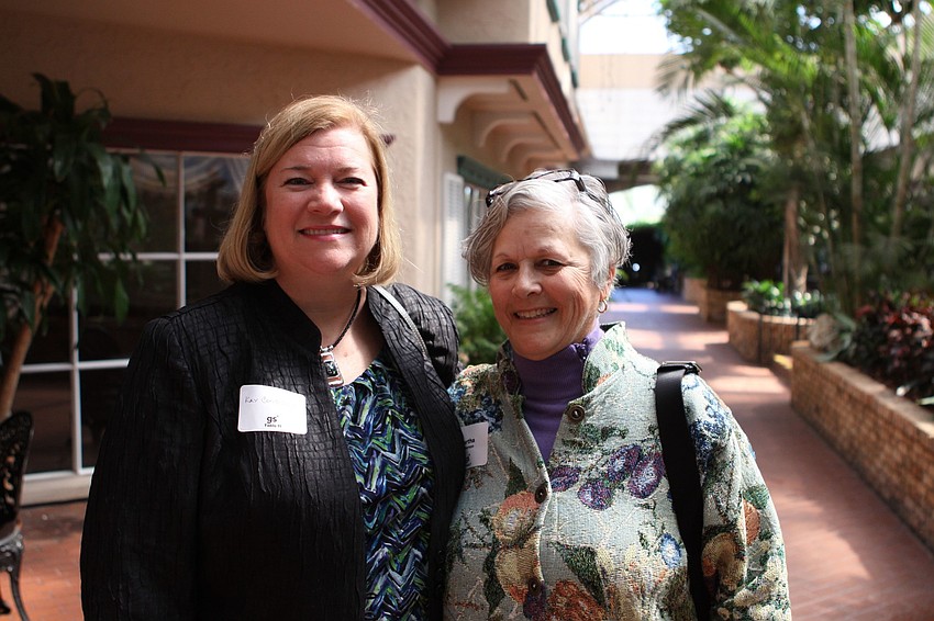 Kay Consigny and Martha Fleck Halverson