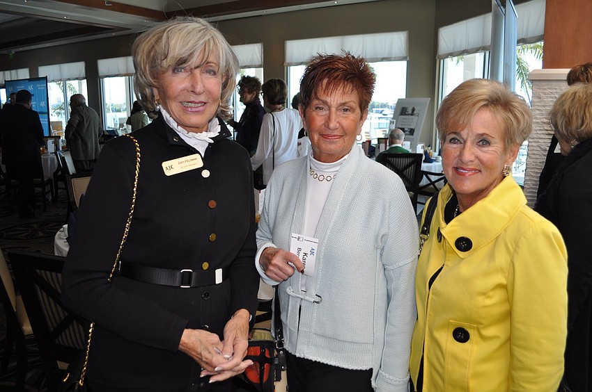 Judy Feldman, Karen Bernstein and Bunny Skirboll