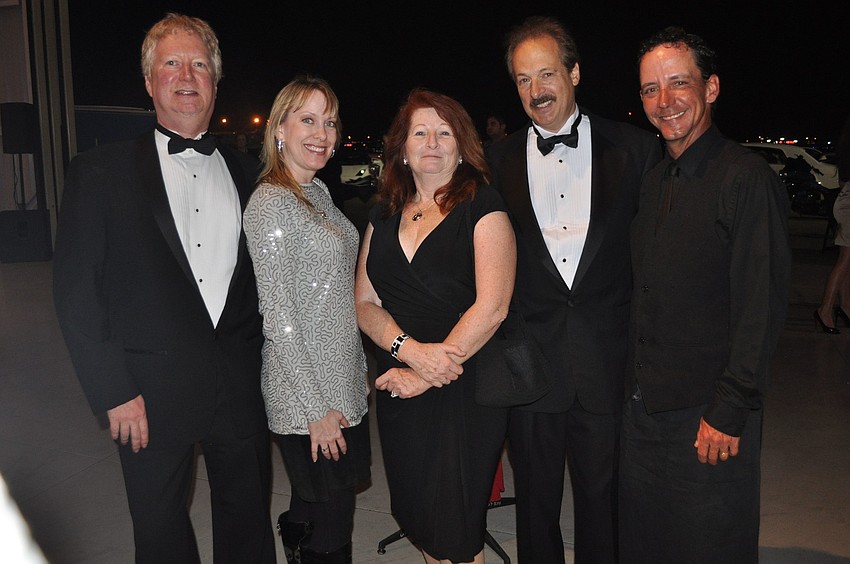 Steve and Robin Furniss with Mary Ellen and Larry Chanin and Warren Hausman