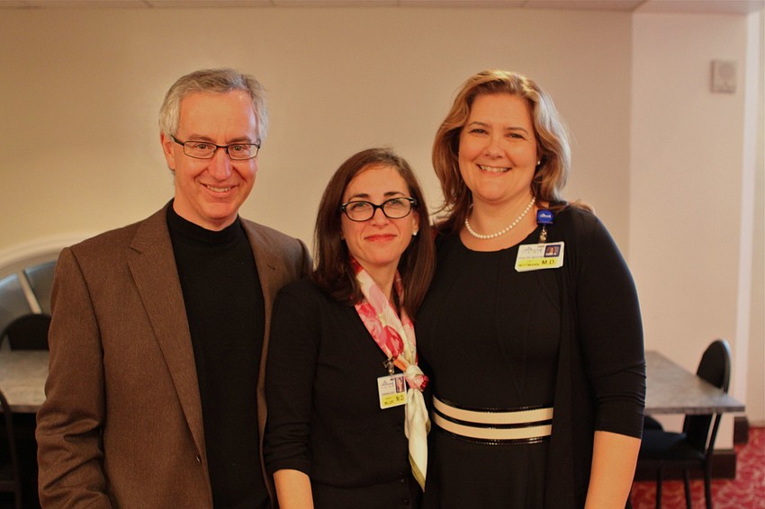 Charles Labiner, Dr. Michelle Miller and Dr. Lisa Whittman