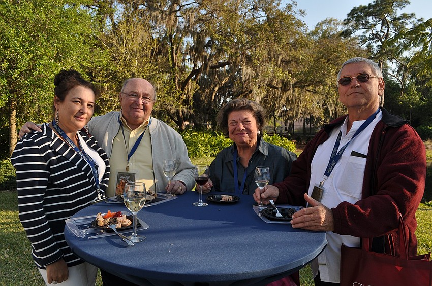 Larysa and Bohdan Pasichy with Val Slobdian and John Panczyszyn