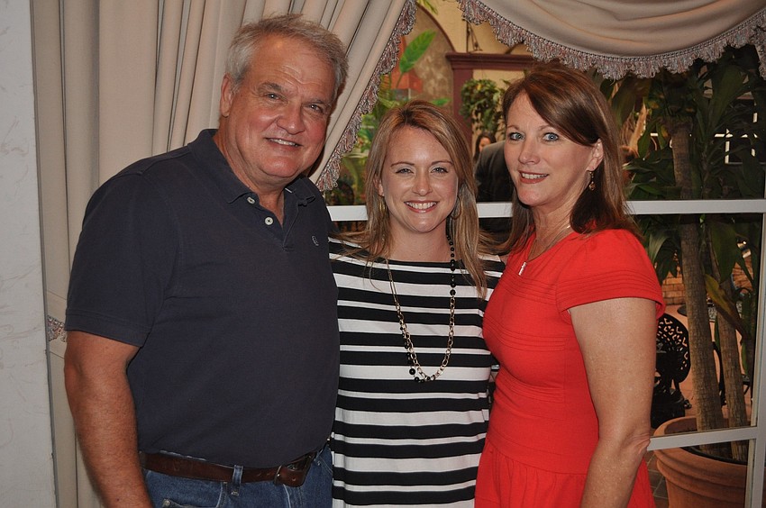 Bruce and Terri Saba with their daughter, Bri Oliva