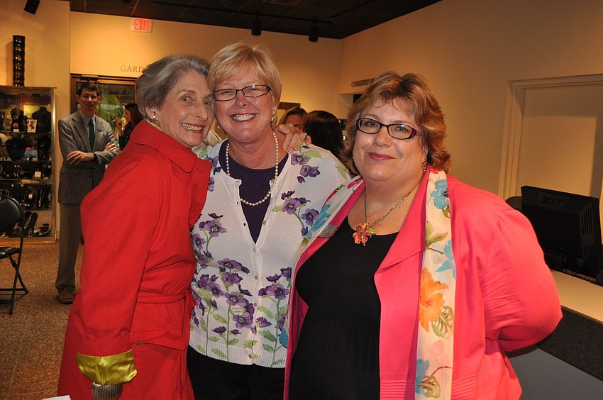 Michael Saunders, Donna Krabill and Emily Lane