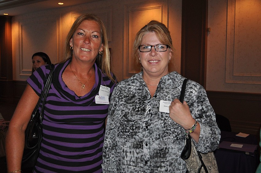 Connie Haskins and Stacy Kabel