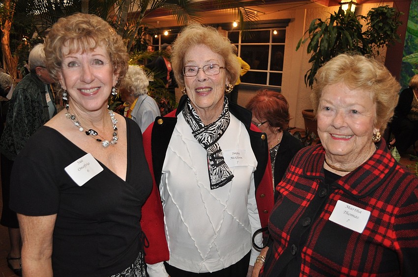 Sue Onofrio, Impy McGloon and Martha Thomas