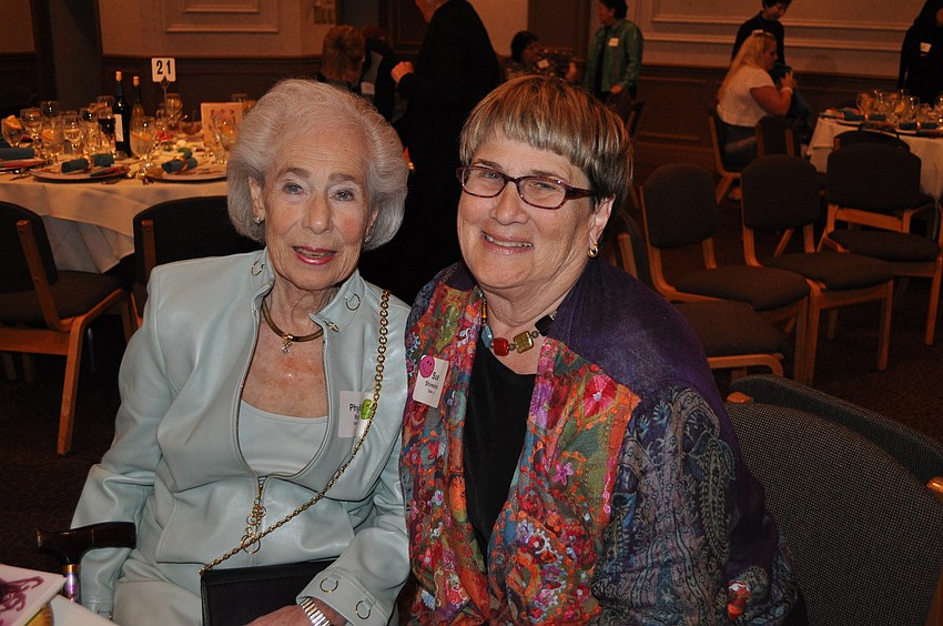 Phyllis Rich and Sue Shimelman