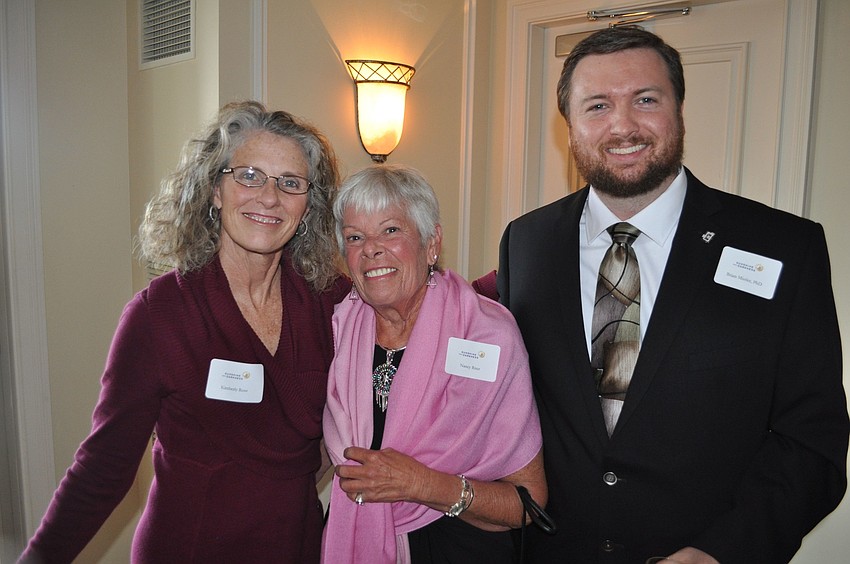 Kimberly Ross, Nancy Riter and Dr. Brian Mistler