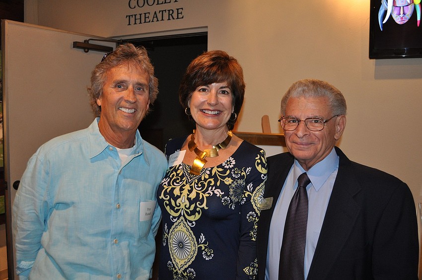 Pete Russell, Cathy Layton and Milton Shenk