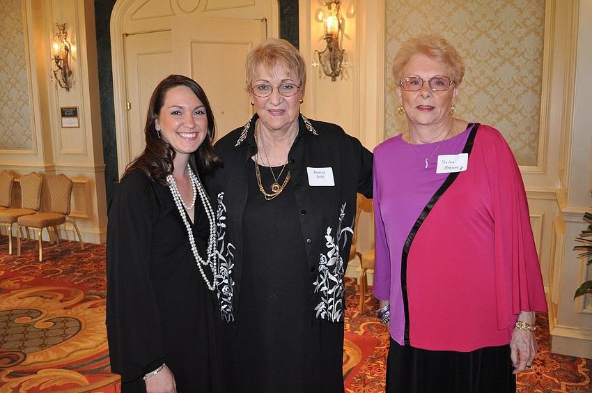 Amy Souza, Marcia Sohl and Thelma Brown