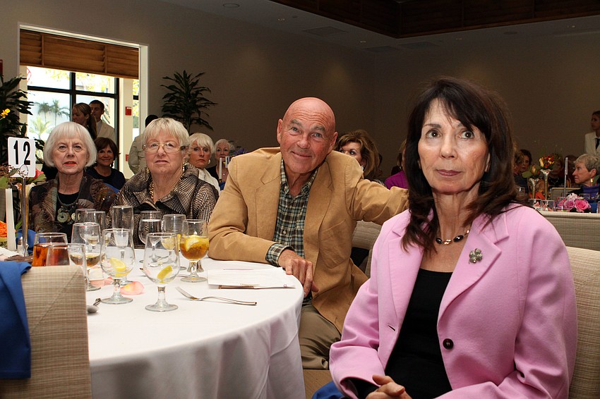 People listen intently as Mr. Hill talks to the crowd.