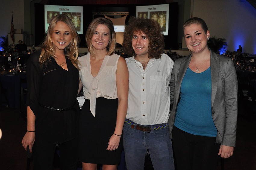 Kira Tangney, Madeleine Neill, Hank Broege and Stephanie Hartwell