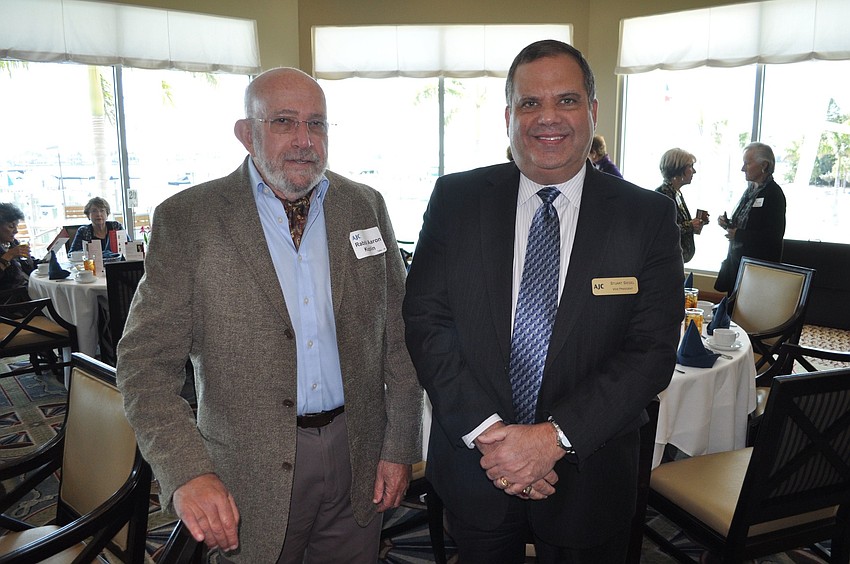 Rabbi Aaron Koplin and Stuart Siegel