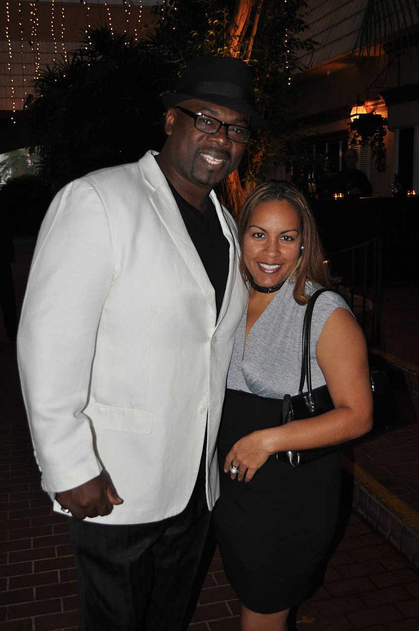 Dwayne Parker and Lucy Canales