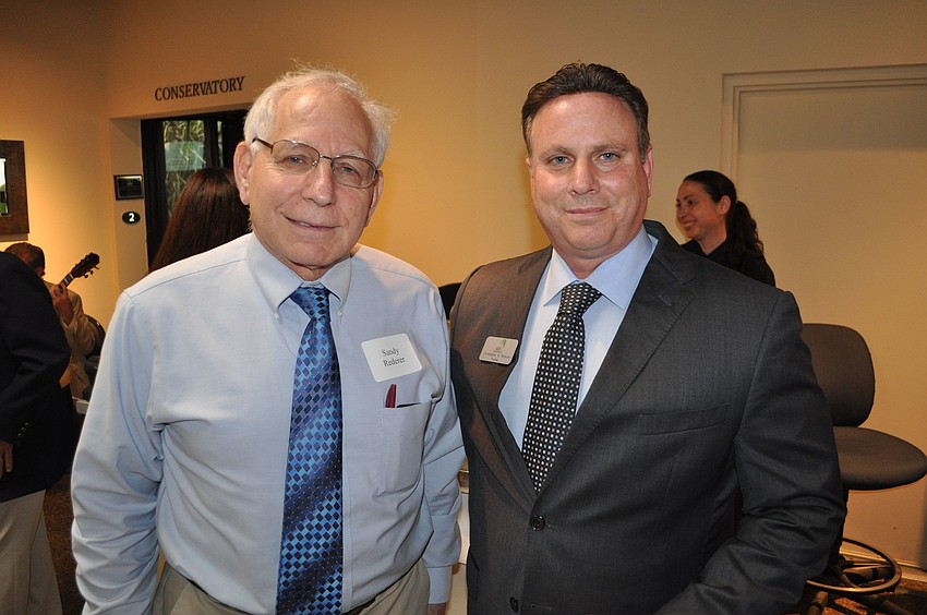 Sandy Rederer and Christopher Romine