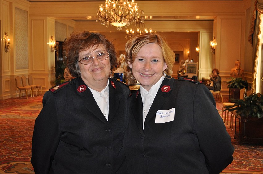 Major Debbie Bowers and Cpt. Jennifer Spencer