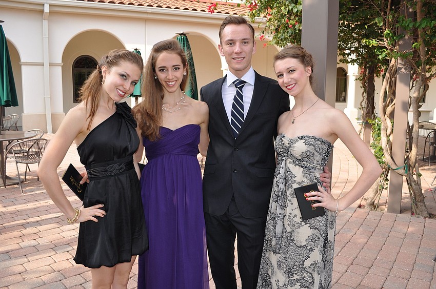 Kirsten Conrad, Ellen Overstreet, Jacob Hughes and Sarah Monkman