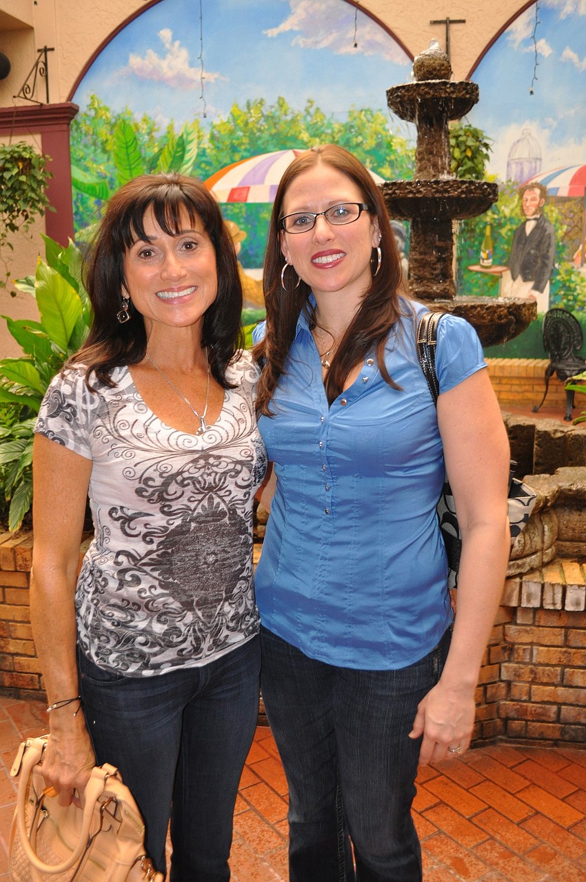 Ali Goebel and Leslie Silva