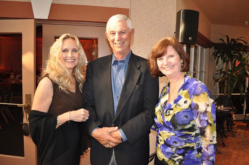 Jo Lynne Navarro with Claude and Barbara Posilovich