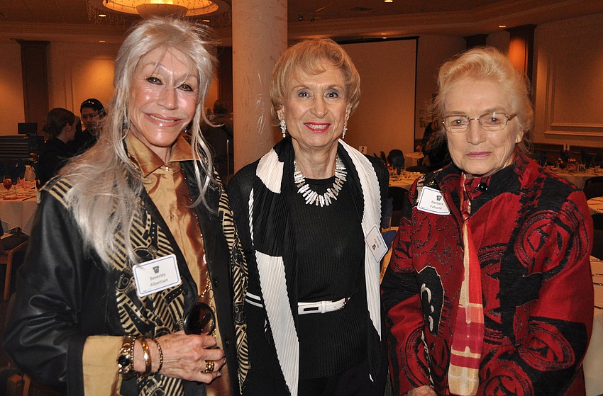 Beverly Albertson, Me-Me Kramer and Barbara Falcone