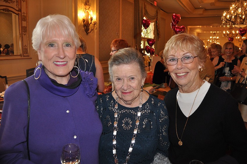 Dorothy Dorocke, Ann Smith and Barbara Little