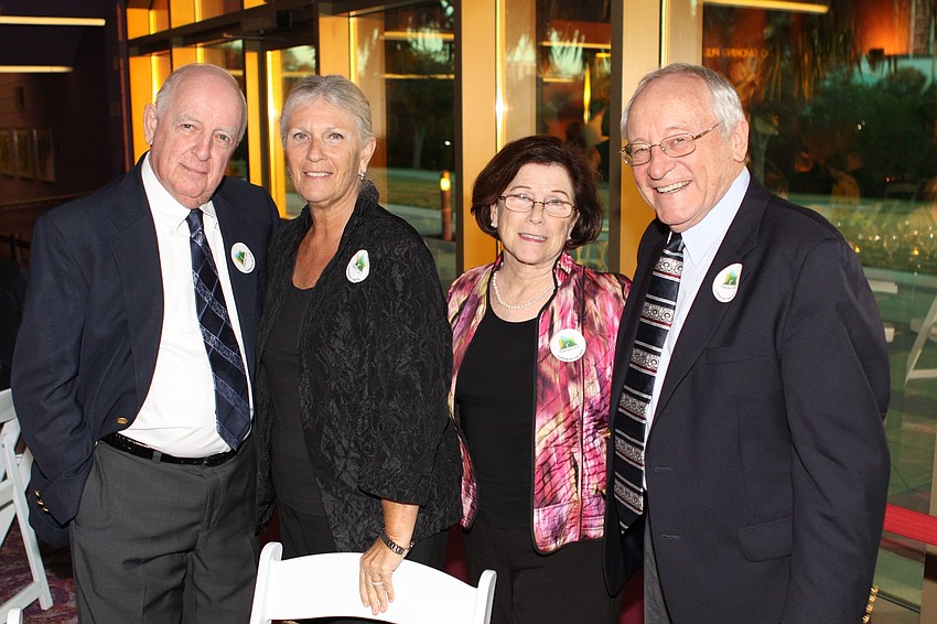 Dr. John and Rochelle Hoertz with Sandy and Chris Albright