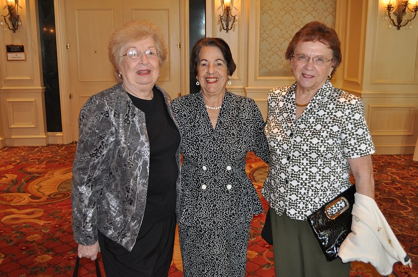 Maureen Holton, Violet Cortman and Anne Vought