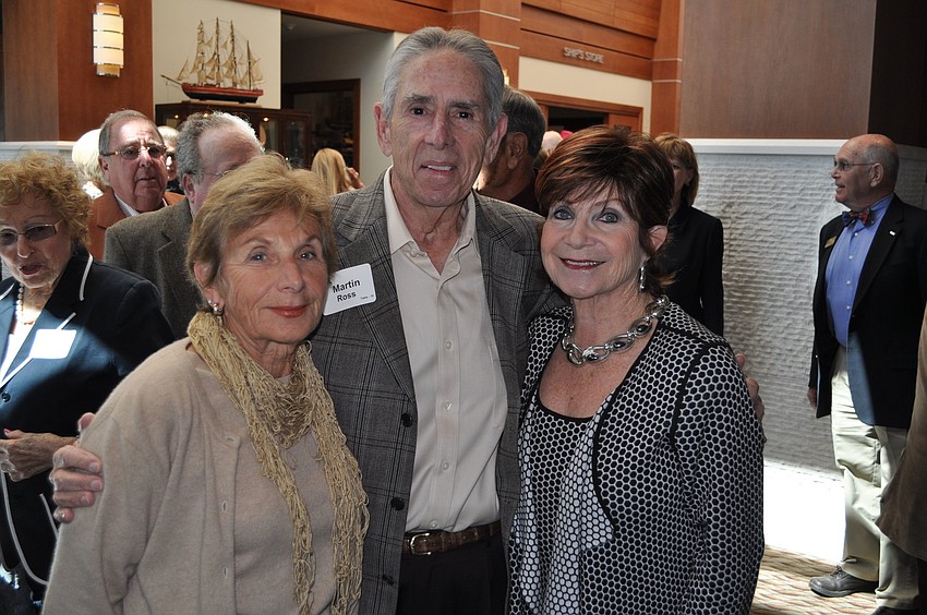 Marilyn Shuman with Martin and Irene Ross