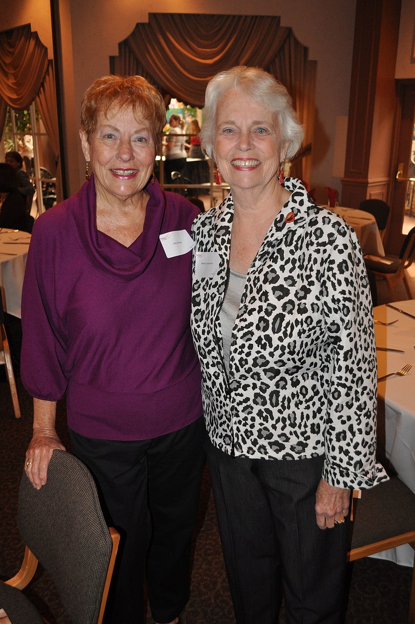 Judy Amuso and Mollie Cardamone