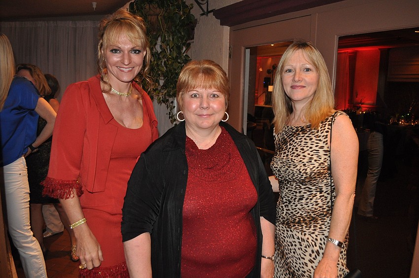 Dr. Anne Chauvet, Zora Frazier and Kim Moreland