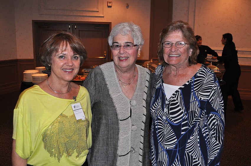 Telma Levinson, Edith Orenberg and Judith Carberry